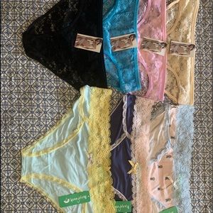 Package of Seven sexy, comfortable panties.